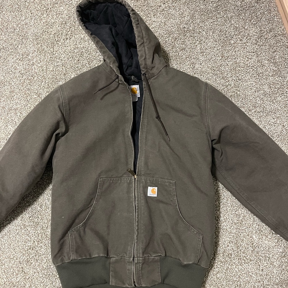 Green Carhartt Jacket